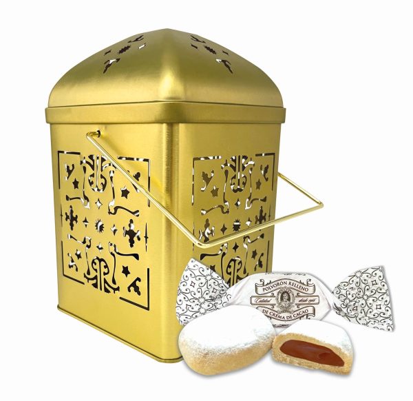 22- Farolillo de polvorón relleno de cacao 500g